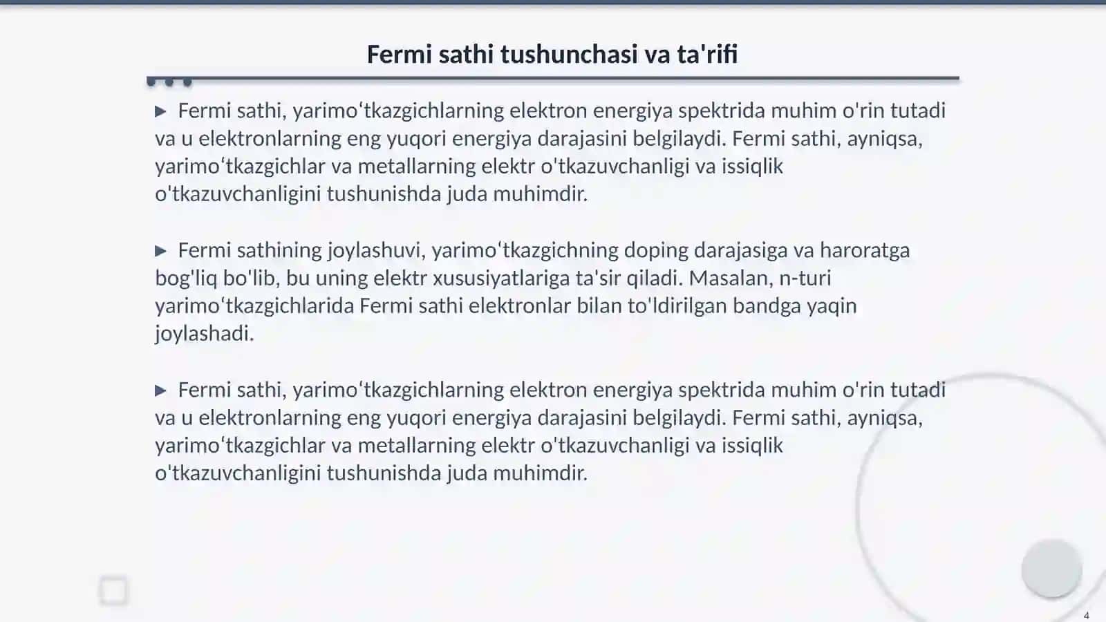 Aynimagan yarimoʻtkazgichlar 4