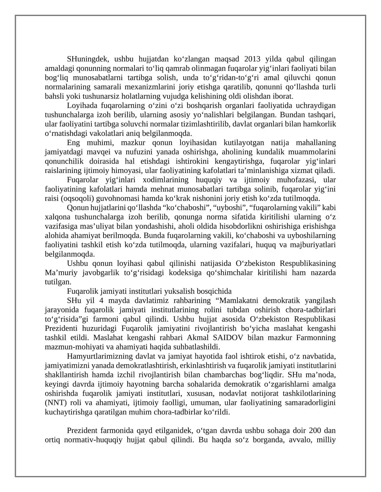 Fuqarolik jamiyati institutlari va maxalliy o‘z-o‘zini boshqarish 4
