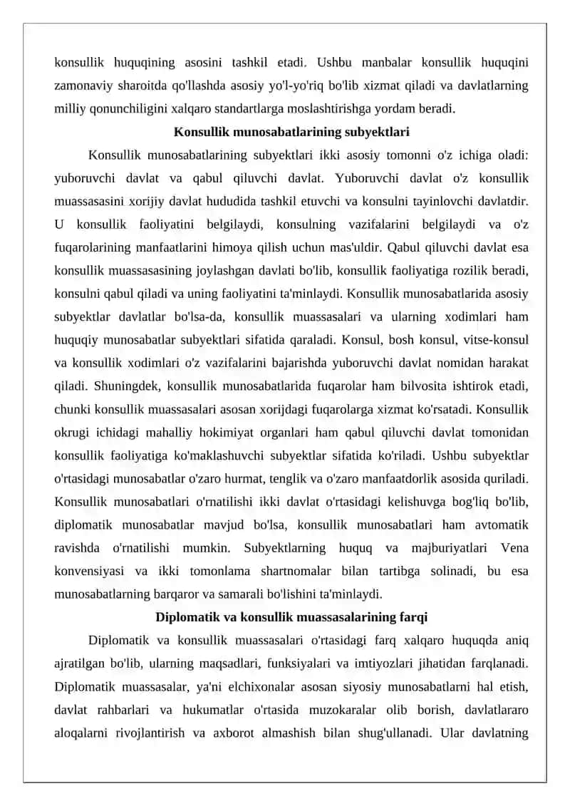 Konsullik muassasalarining funksiyalari 4