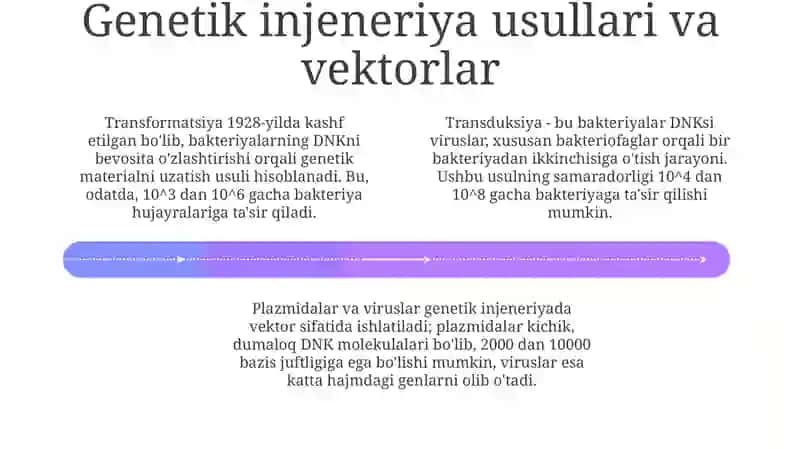 Mikroorganizmlarning gen muhamdisligida qo’llanilishi 4
