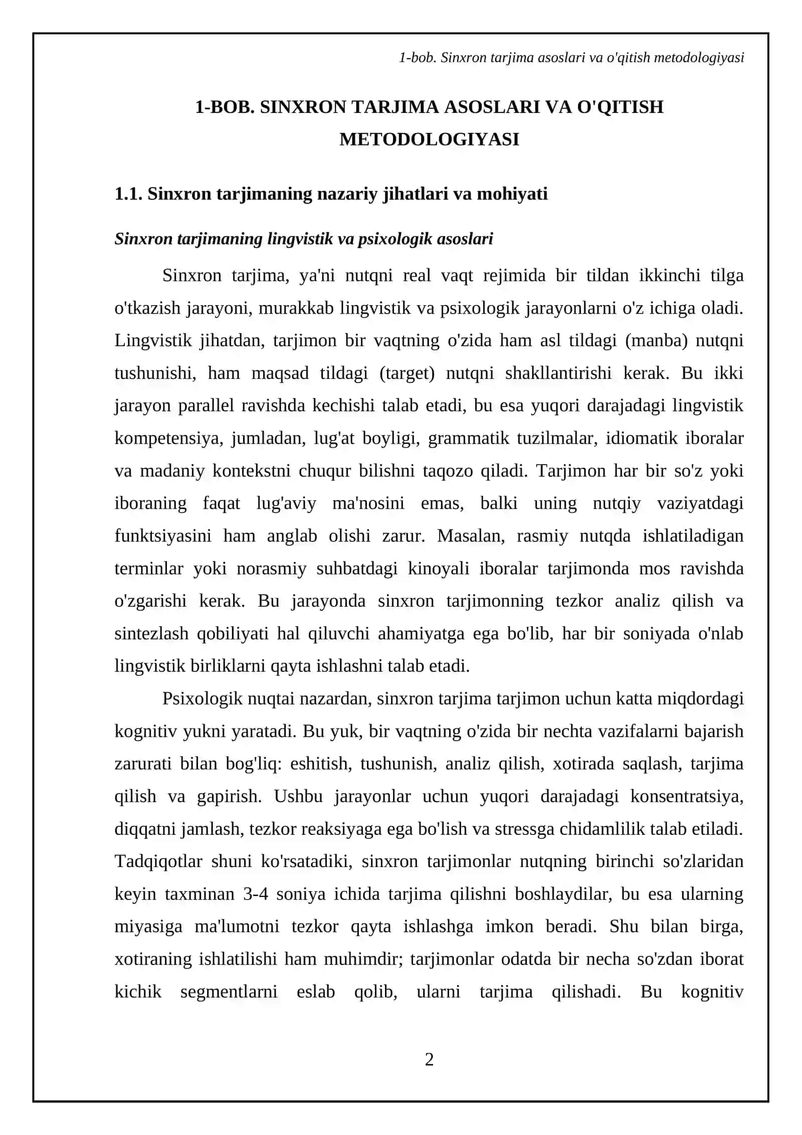 Sinxron tarjimaga o'rgatishda interfaol metodlardan foydalanish 4