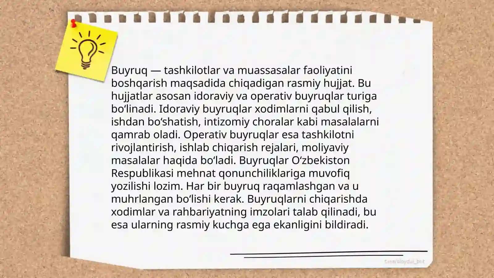 Rasmiy hujjat turlari 4