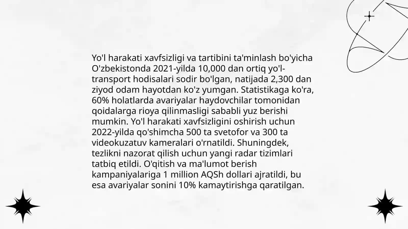 Transport vositalarini nazorat qilish punktlari 4
