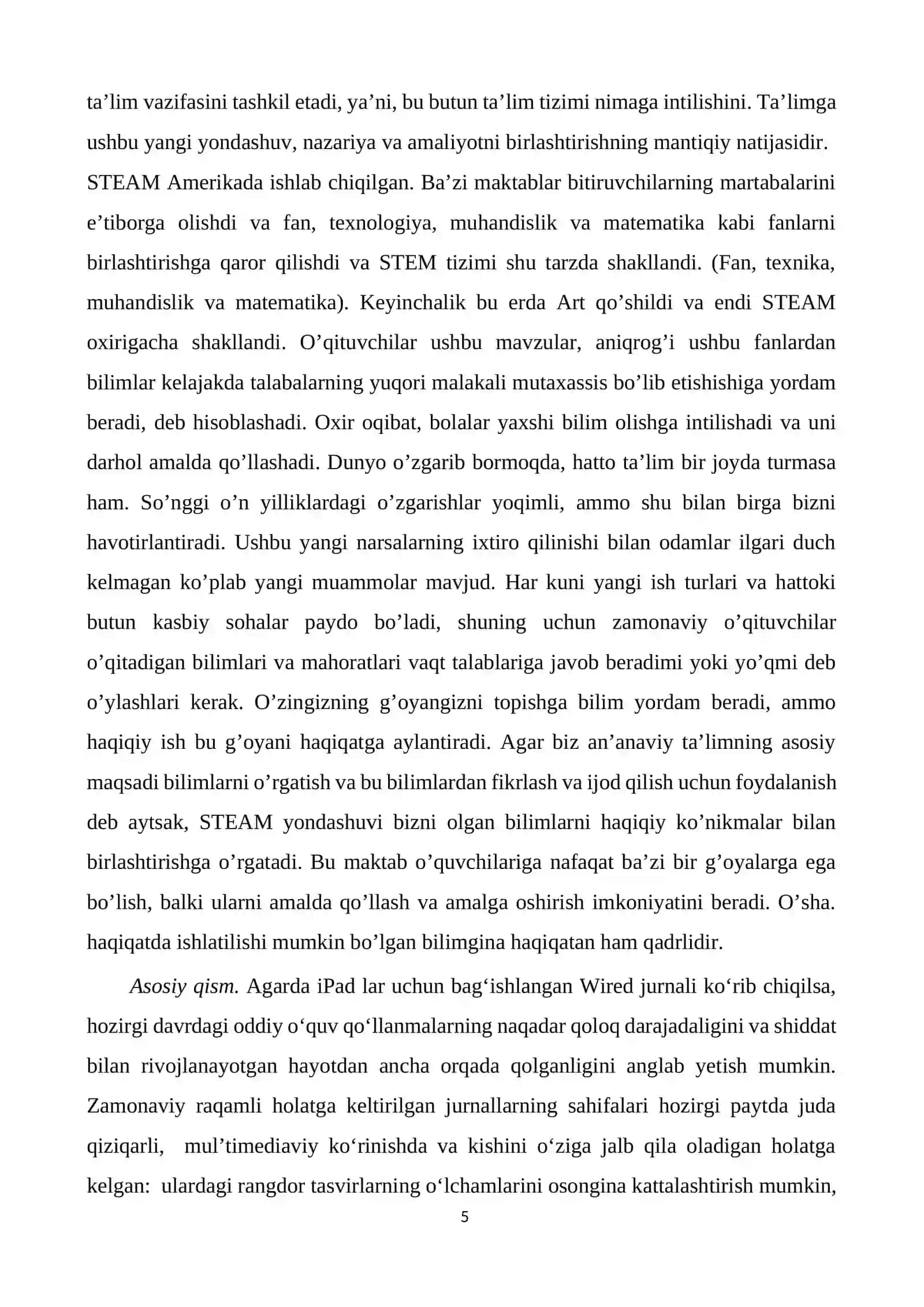 Ta’lim biznesida raqamli innovatsion texnologiyalar 4