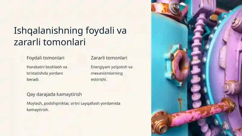 Ishqalanish kuchi va Og'irlik markazi 4