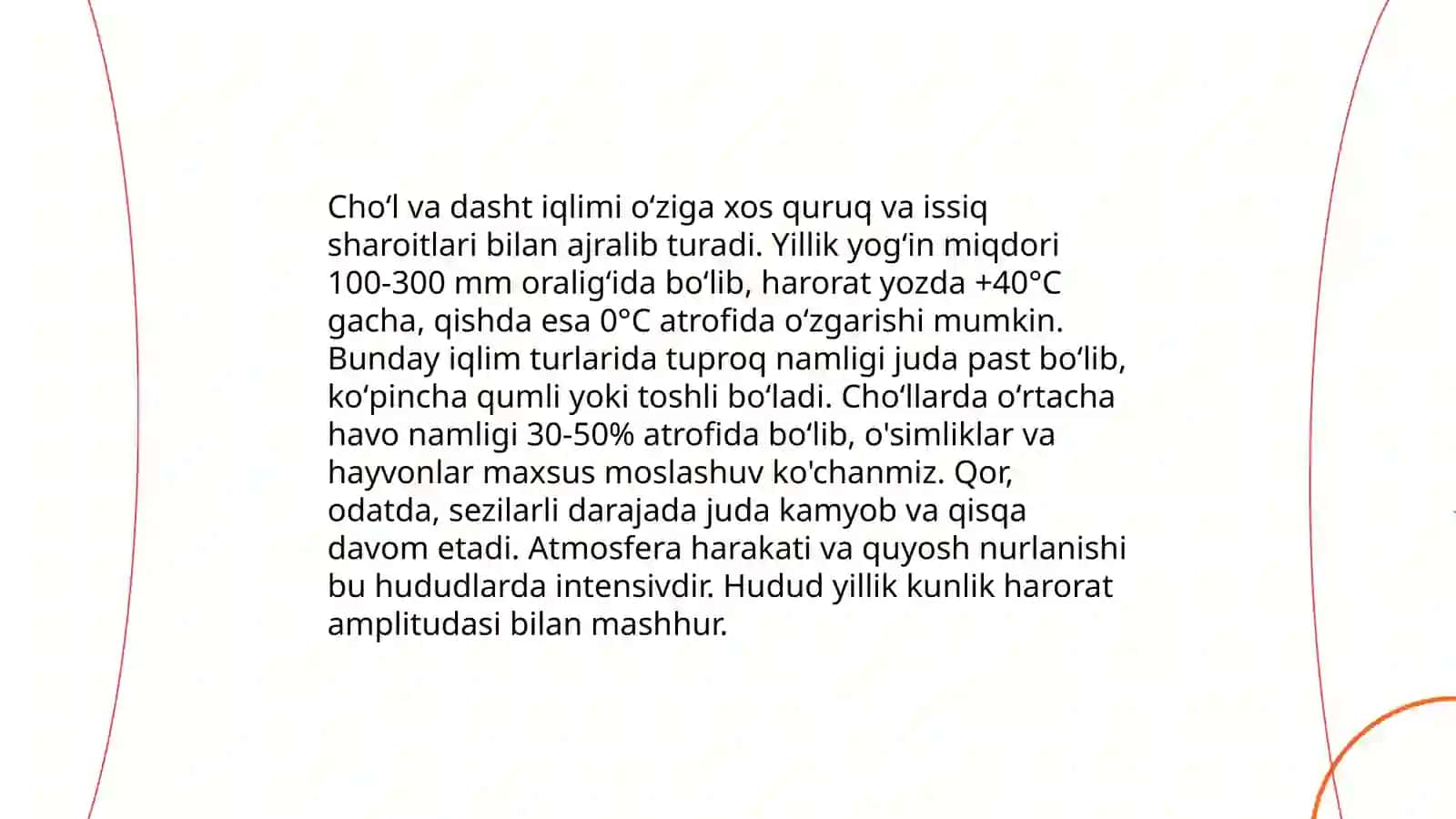 Dasht chala choʻl va choʻl tuproqlari 4
