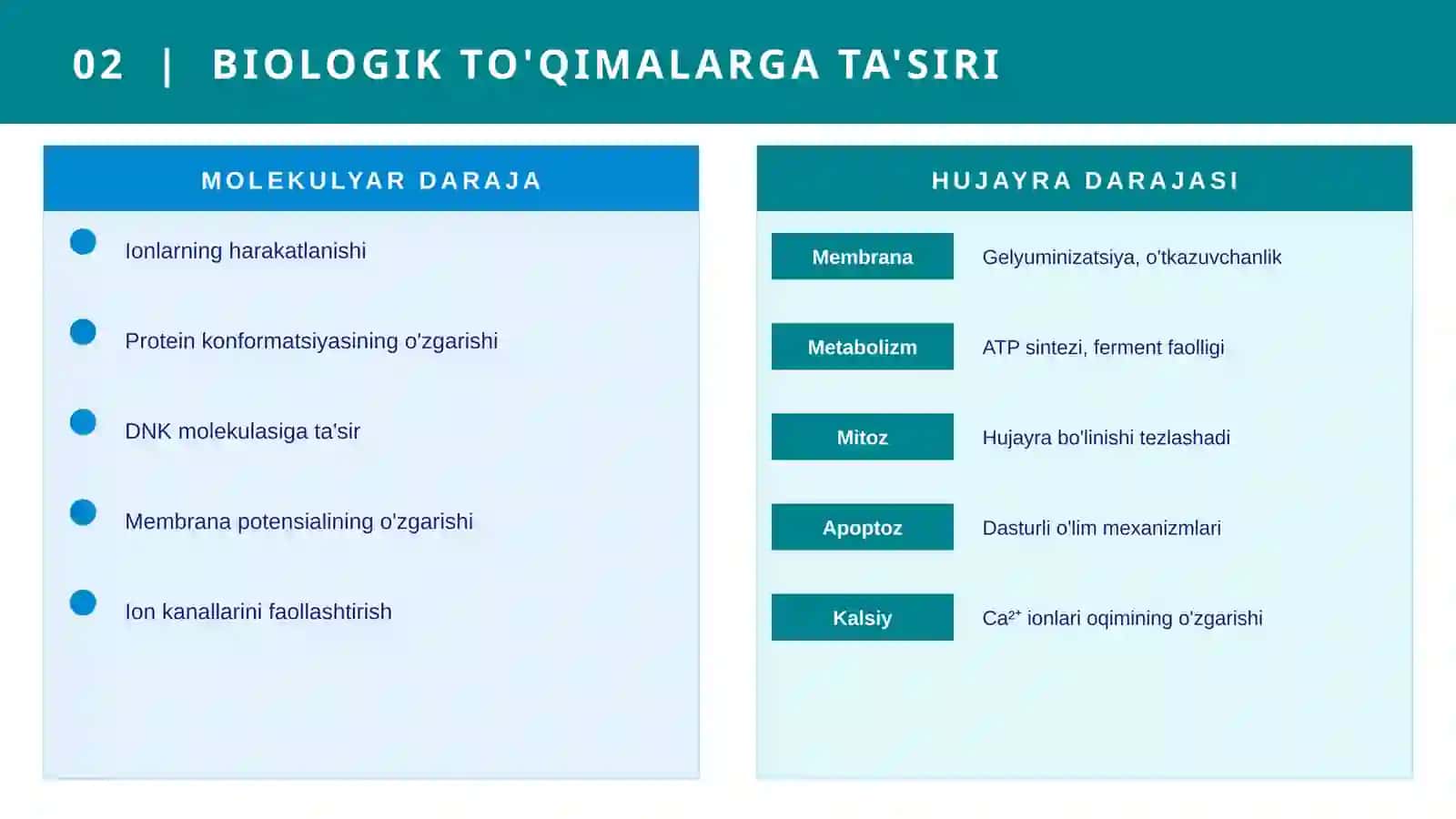 Tibbiyot Biofizikasi 4