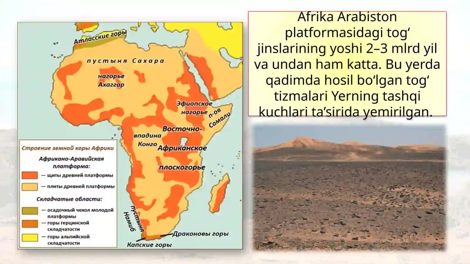 Geologik tuzilishi, relyefi va foydali qazilmalari 4