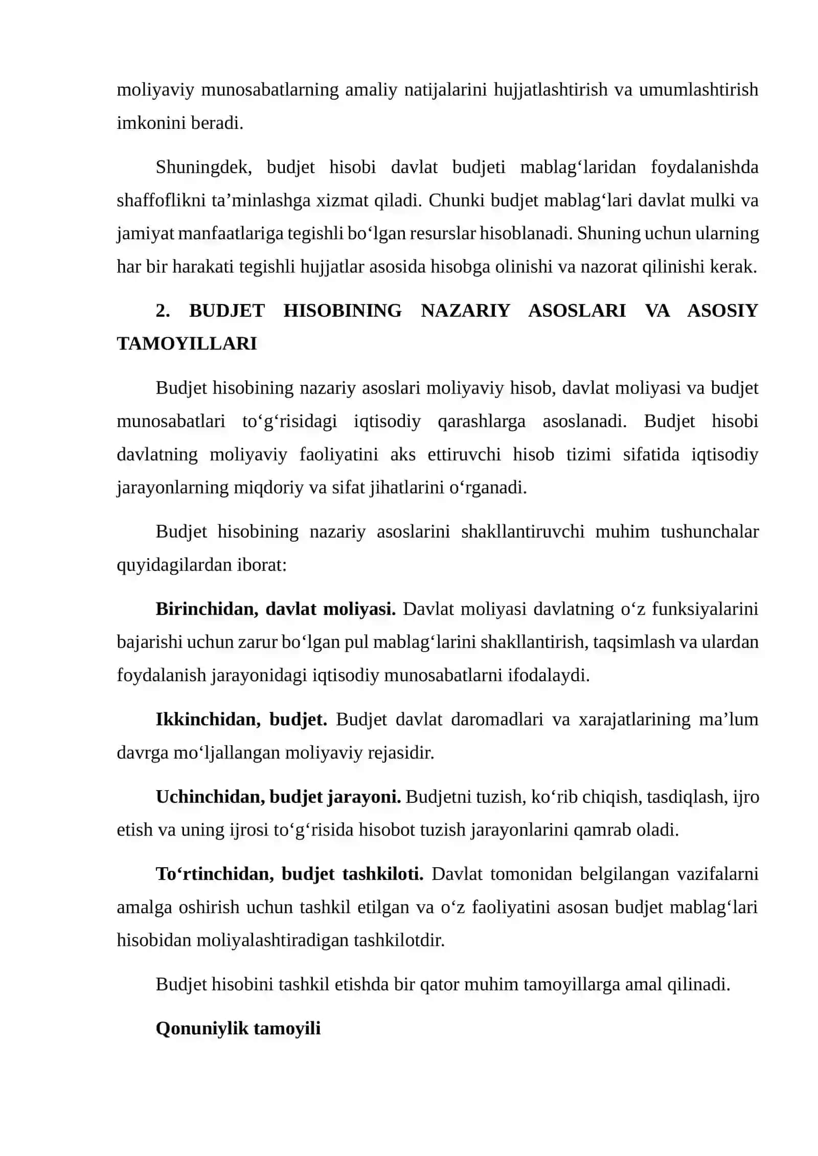 BUDJET HISOBINING NAZARIY ASOSLARI VA IQTISODIY MAZMUNI 4