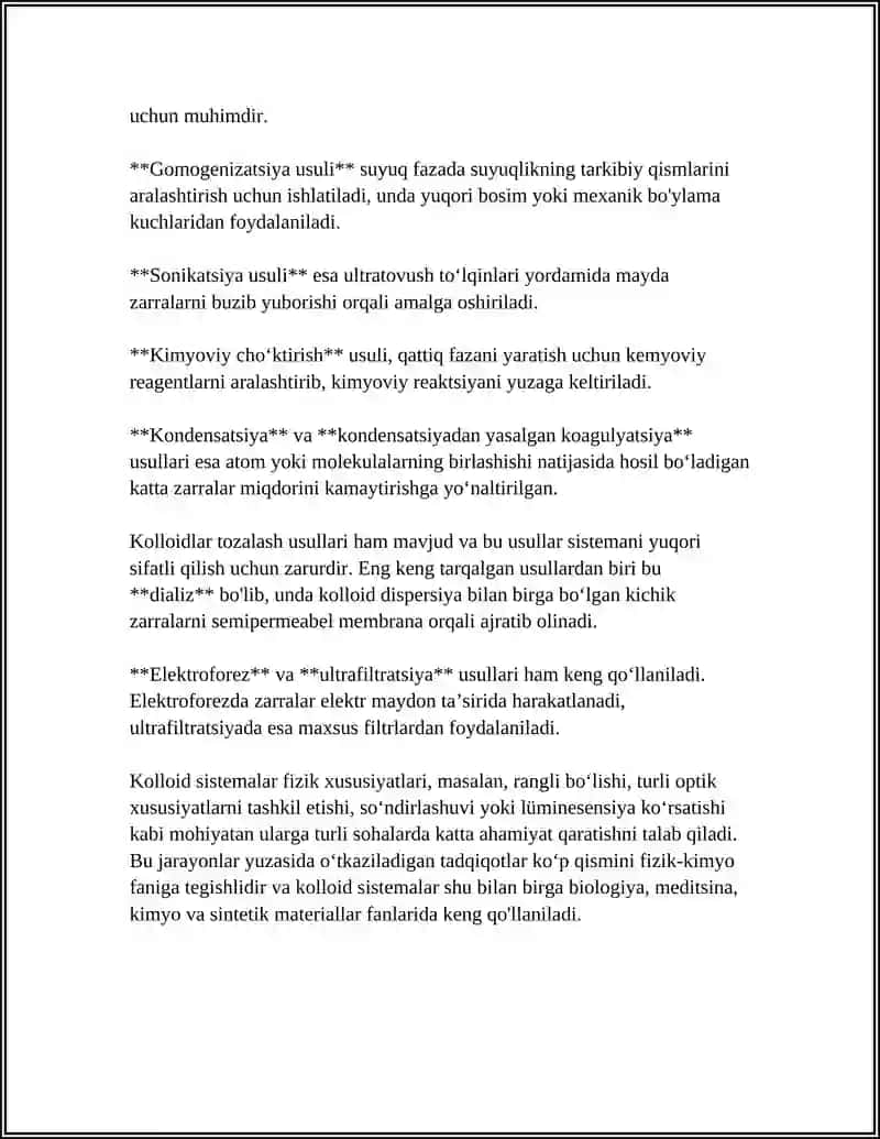 Kolloid Sistemalarining Klassifikatsiyasi 4