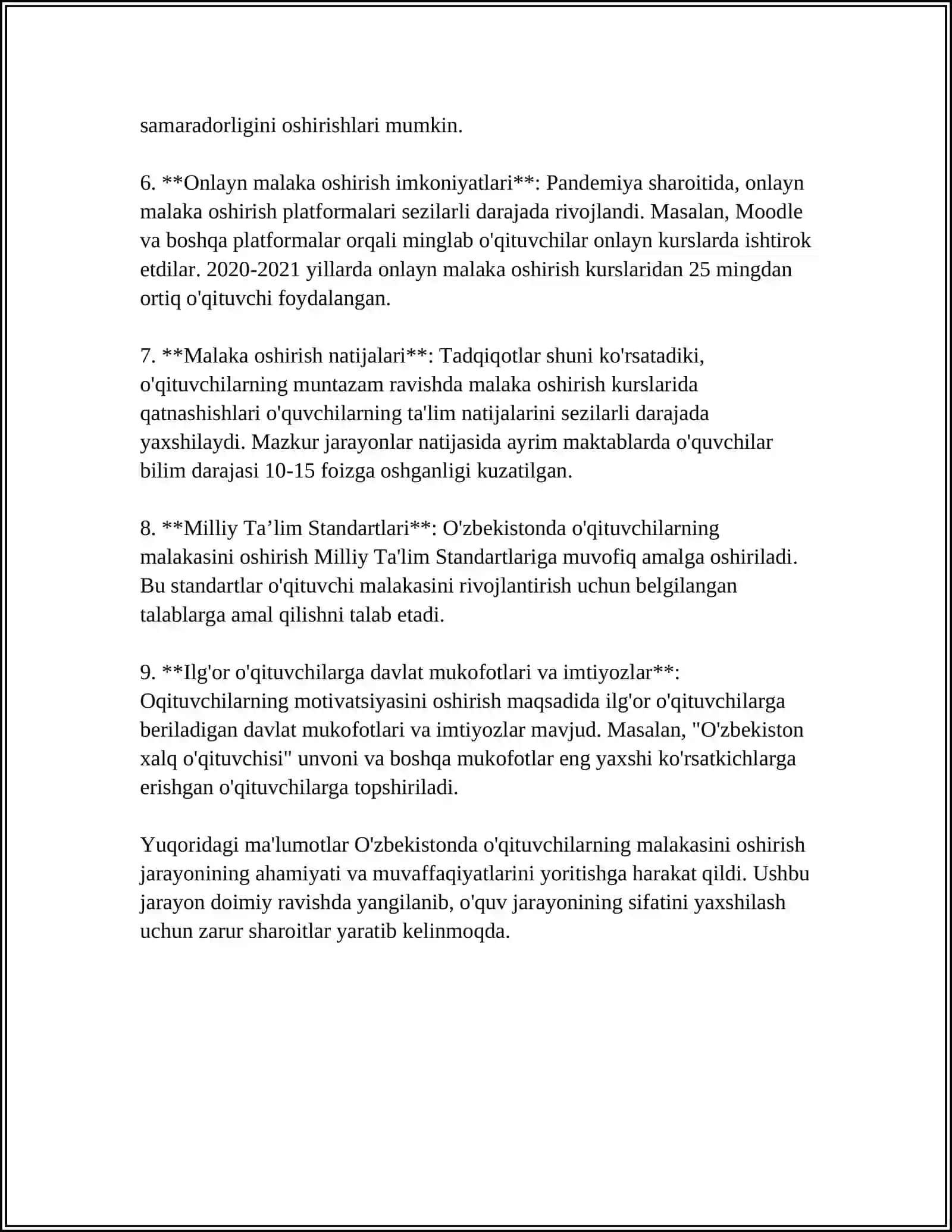 MEKTEPKE SHEKEMGI TALIMDI RAWAJLANDIRGA QABIL ETILGEN QARARLARI 4