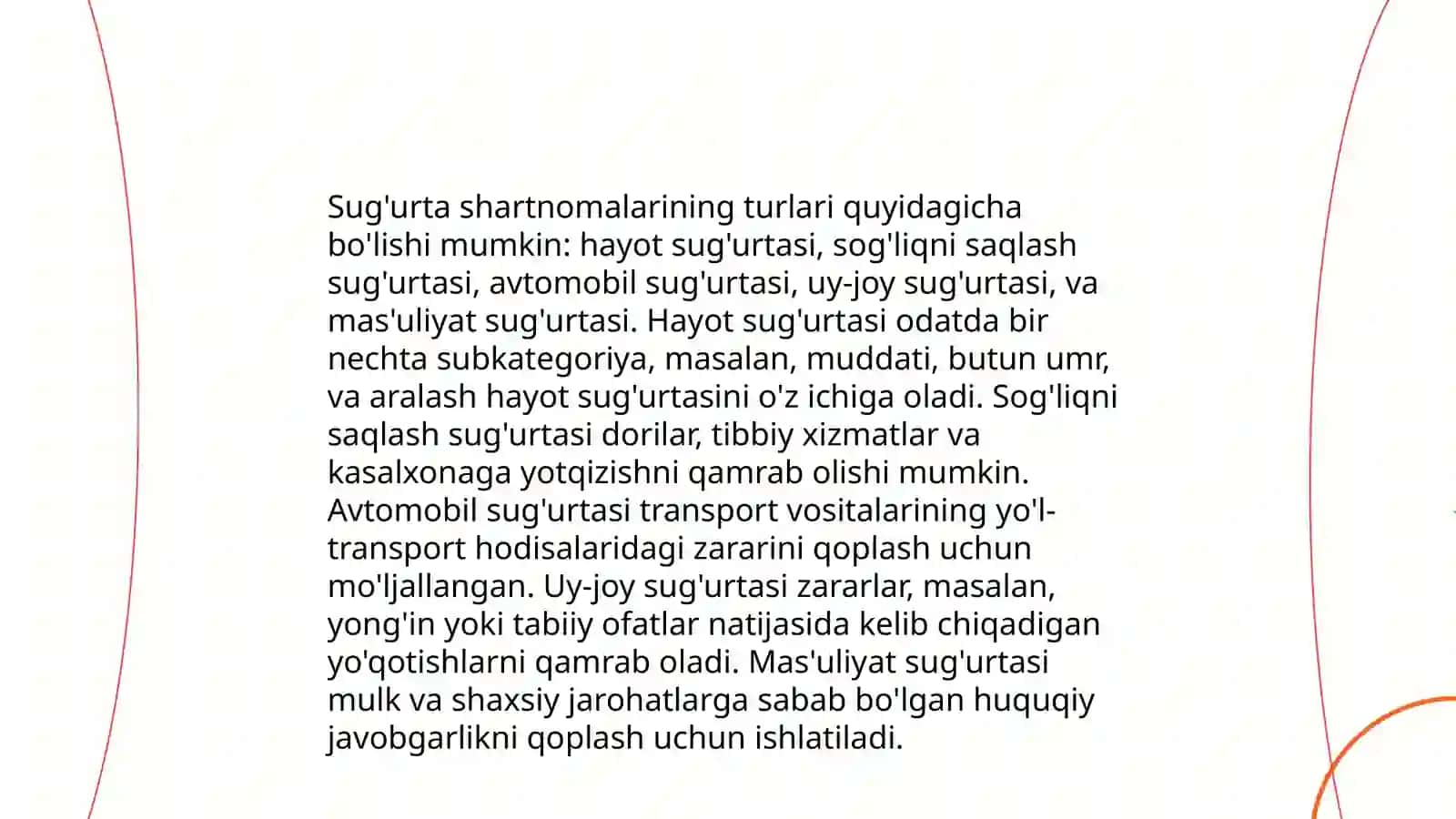 Yuridik va jismoniy shaxslarning mol-mulkini suğurta qilish 4
