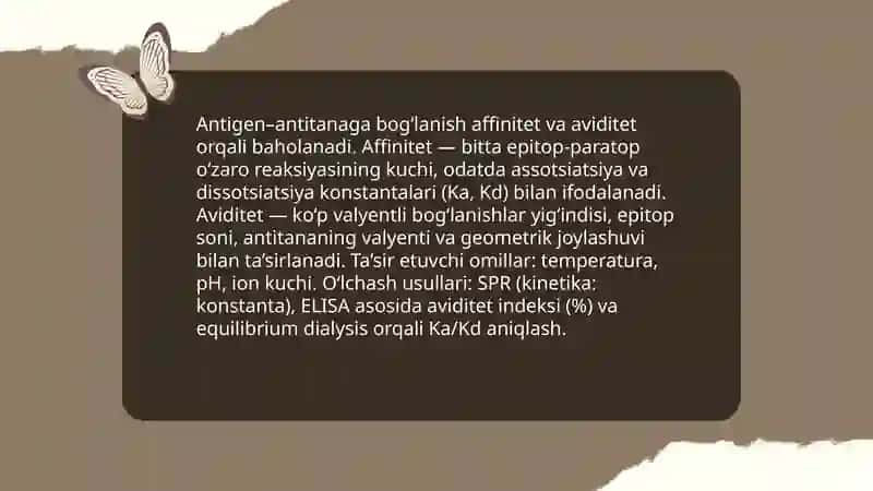 In vitro usulida immunogenegik reaksiyalarni qo'yish prinsiplari 4