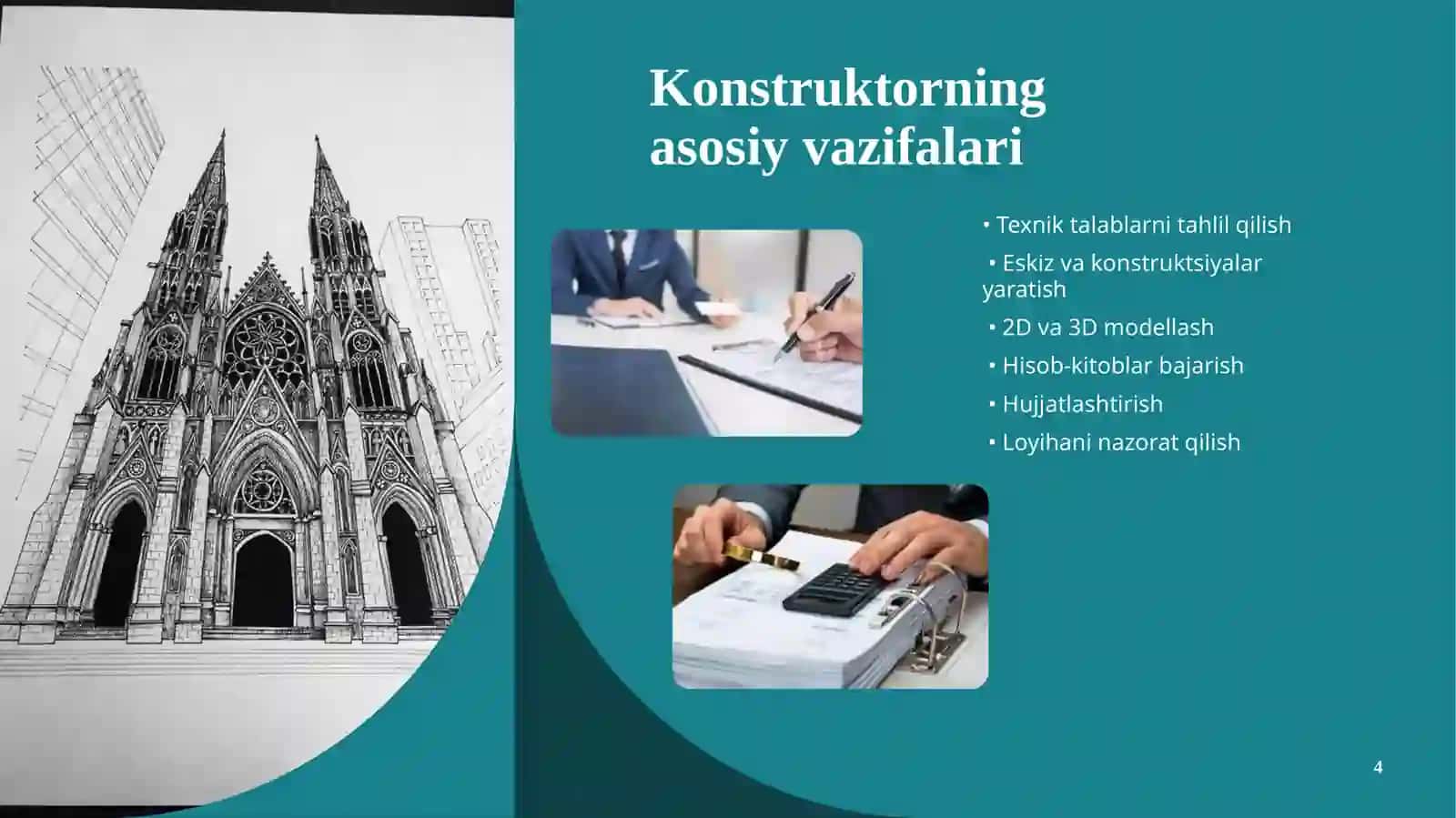 Konstruktor uchun avtomatlashtirilgan ish joyini yaratish 4
