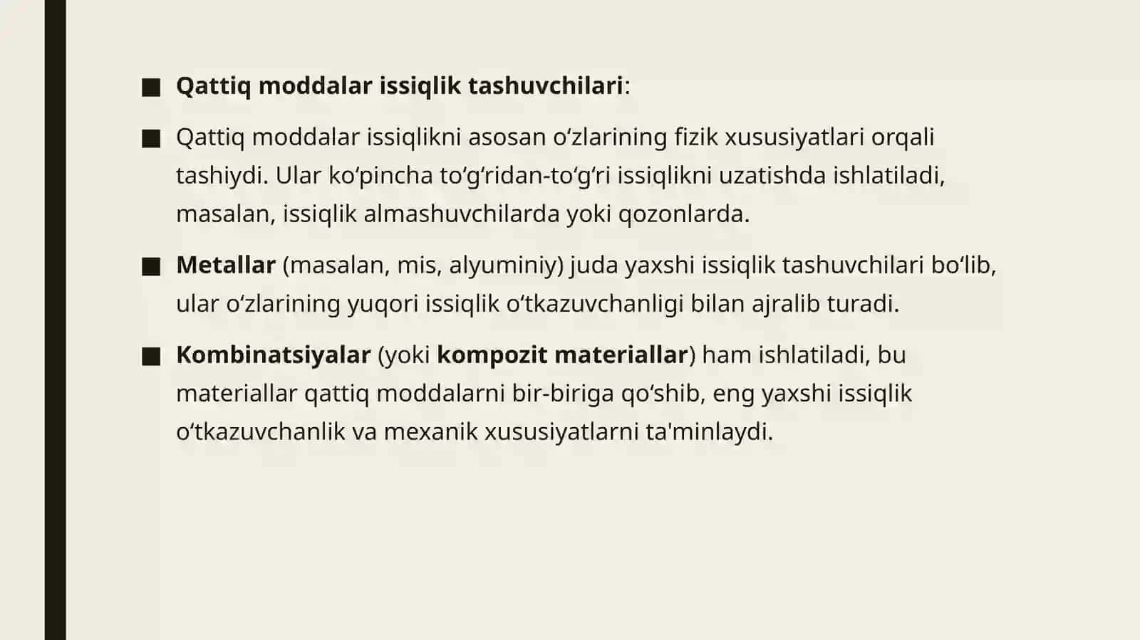 Issiqlik tashuvchilar. Issiqlikni yuborishda haroratlar rostlash grafigi. 4