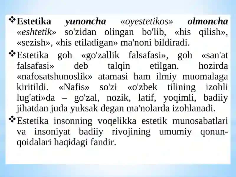 NAFOSAT FALSAFASI UNING INSON KAMOLOTIDA TUTGAN O’RNI 4