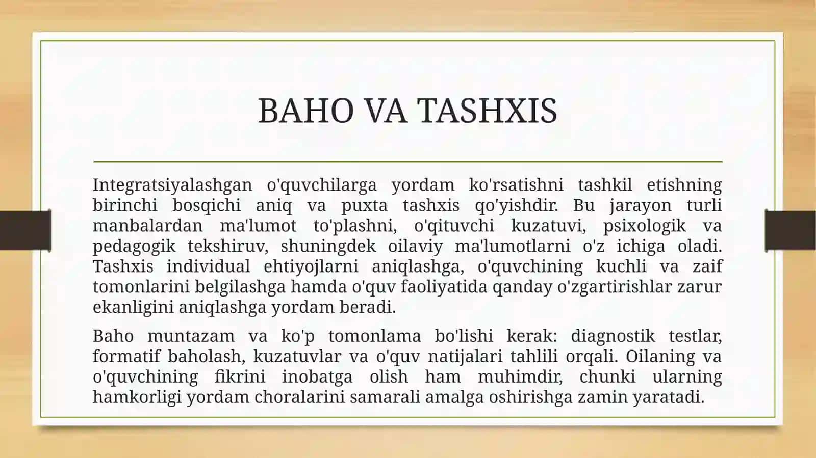 Integratsiyalashgan o'quvchilarga ko'maklashishni tashkil etish 4