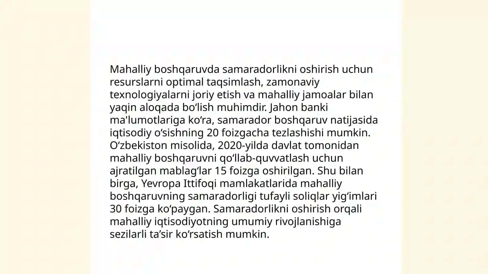 Ijtimoiy rivojlanish strategiyalari 4