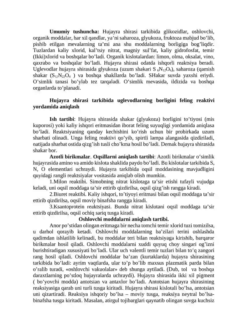 Yadro tuzilishi va hujayraning bo’linishi 4
