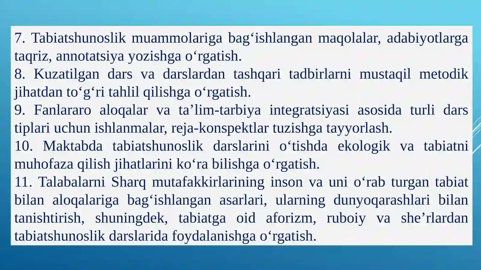 Tabiiy fanlar nazariyasi va metodikasining predmeti, maqsad va vazifalari va tadqiqot metodlari 4