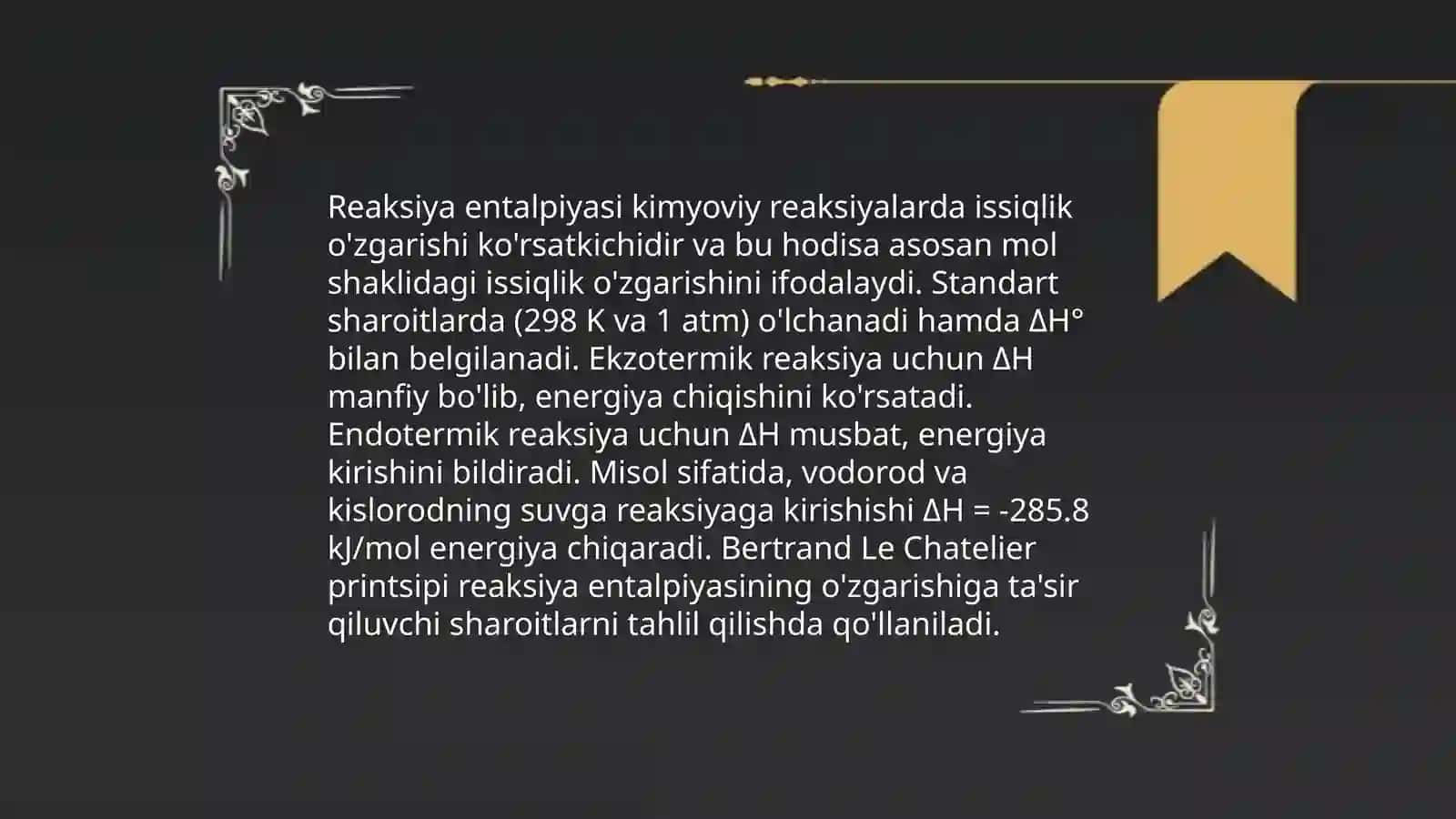 Muvozanat Konstantasi 4