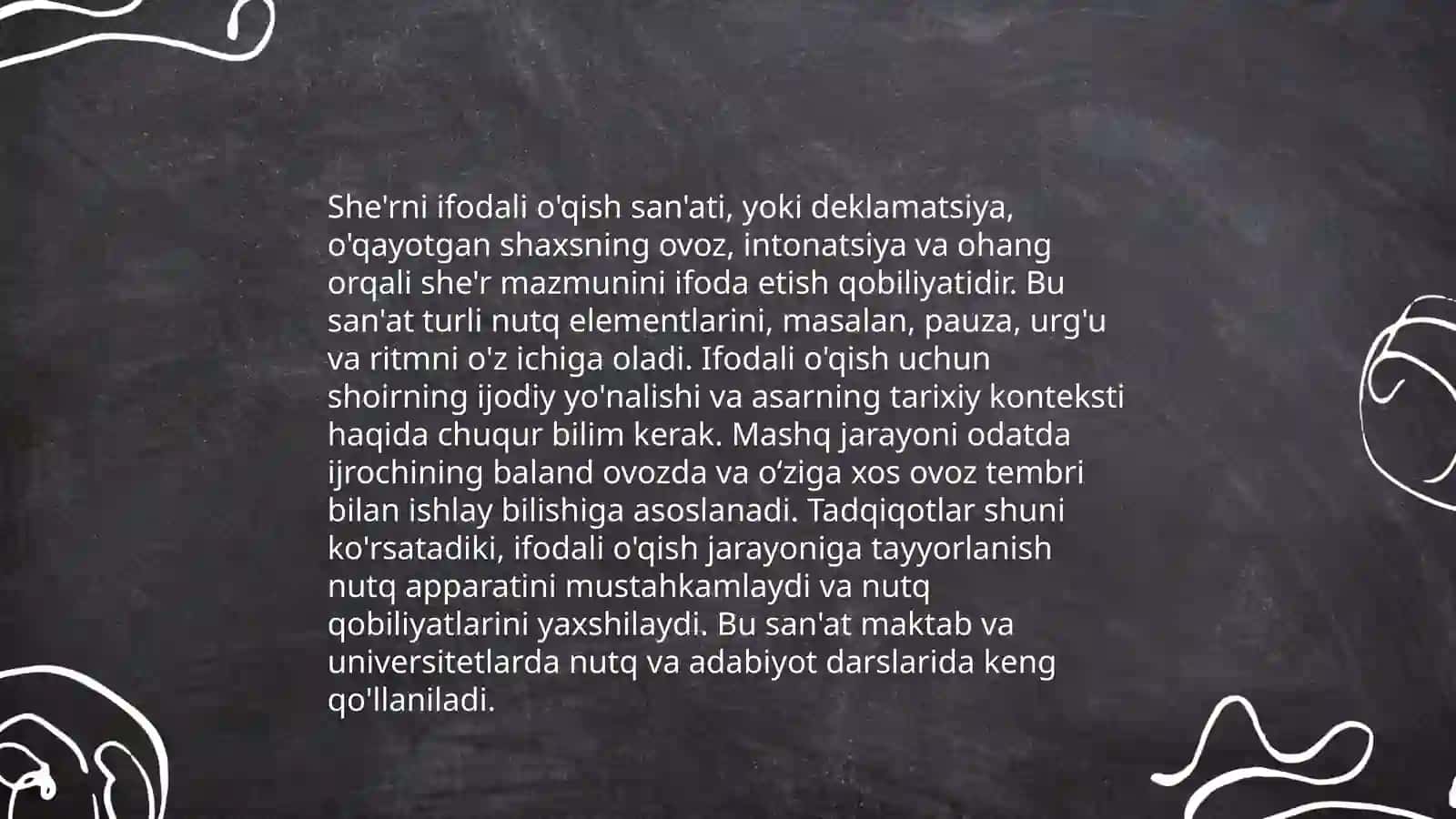 Barmoq vaznidagi she'rni ifodali o'qish 4