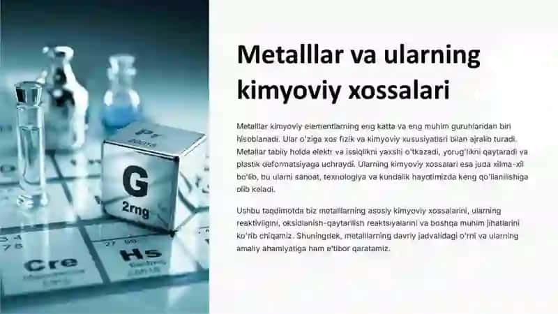 Metallar va qotishmalar 4