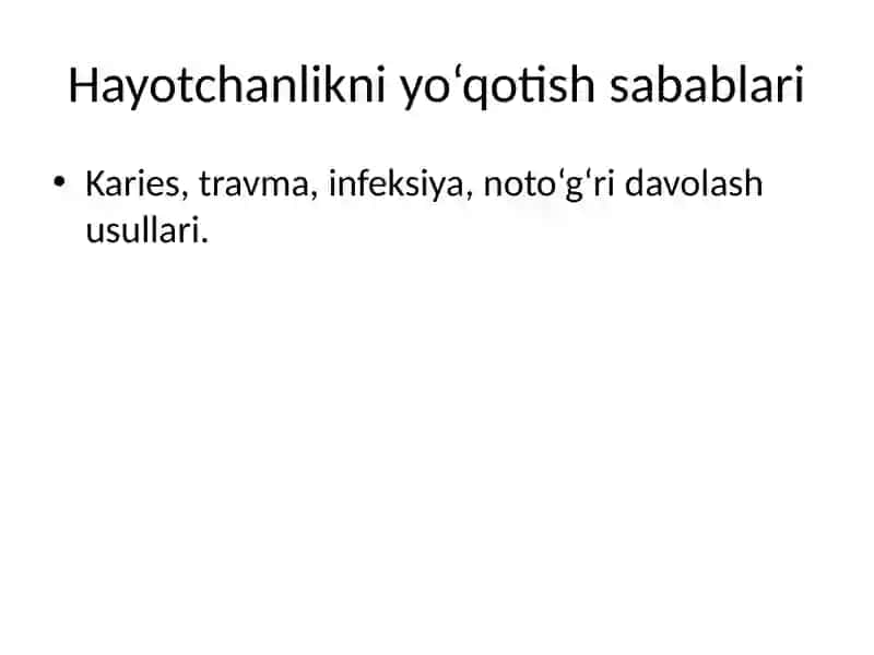 Tishlar hayotchanligini saqlash uslublari 4