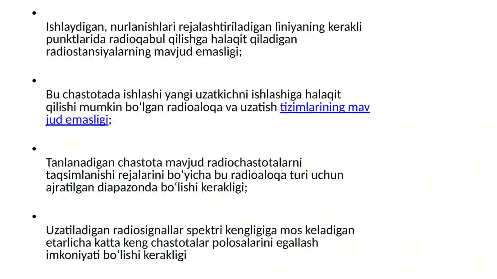 Kanallar va to‘lqinlarning tarqalishi 4