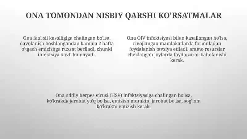 Emizikli bolalar uchun ovqatlanish tartibi 4