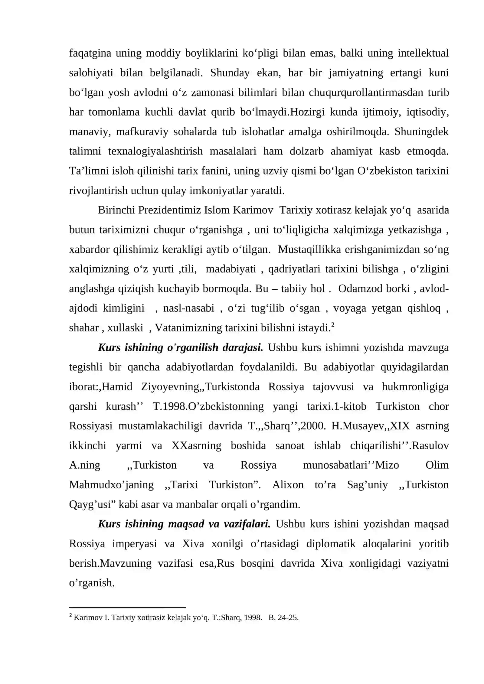 XIX asrning ikkinchi yarmida Xiva xonligi va Rossiya imperyisi o’rtasidagi diplomatik aloqalar 4