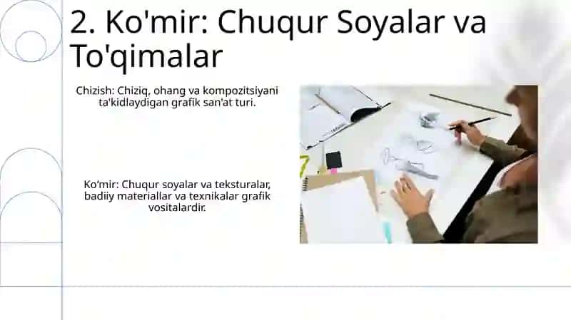 Badiiy materiallar va uslublar grafik vositalar 4