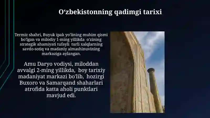 O'zbekiston tarixi 4