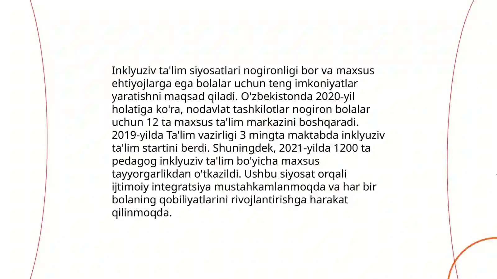 Chet elda alohida yordamga muhtoj bolalarning inklyuziv talimi 4