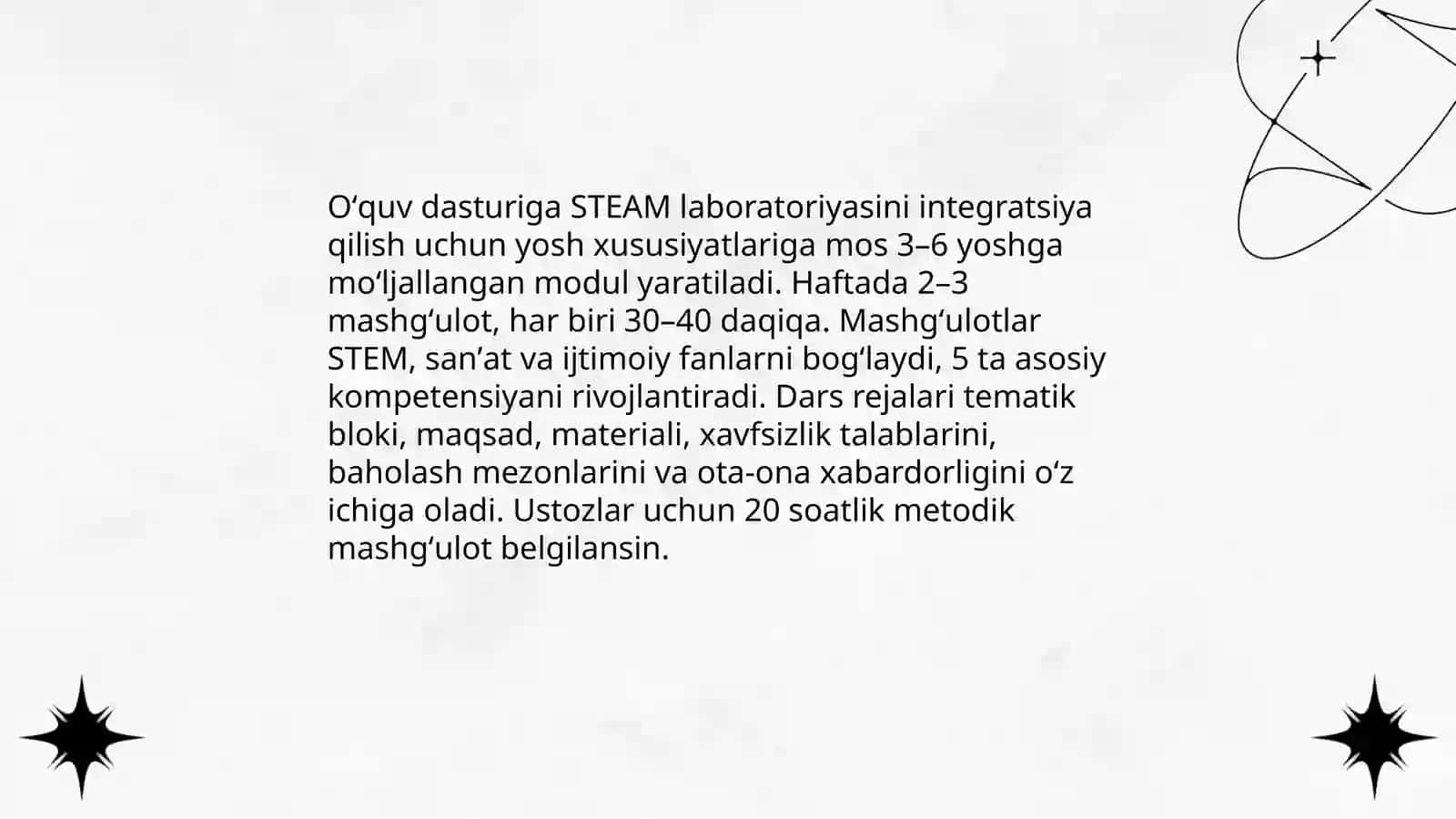 STEAM laboratoriyasi tashkil etish 4