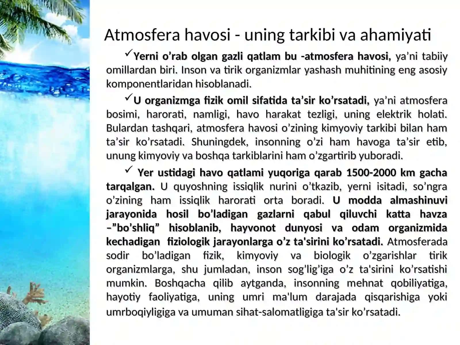 ATMOSFERA HAVOSI VA SUV MANBALARININGIFLOSLANISHIVAMUXOFAZASI QILISH YO’LLARI 4