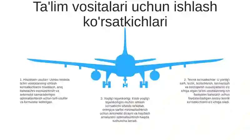 O'Quv Avtotransport Vositalari Ishining Texnik Ko'Rsatkichlarini Hisoblash Usullari 4