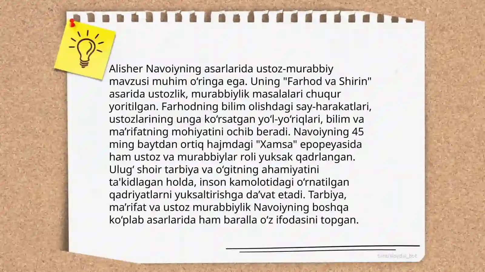 Sharq mutafakkirlari ijodida ta'lim tarbiya, ustoz murabbiy masalalariga baĝishlangan ilmiy tadqiqotlari pedagogika fanininig rivojidagi òrni 4