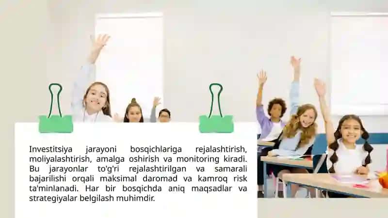 Invistitsiyalarning iqtisodiy mohiyati 4