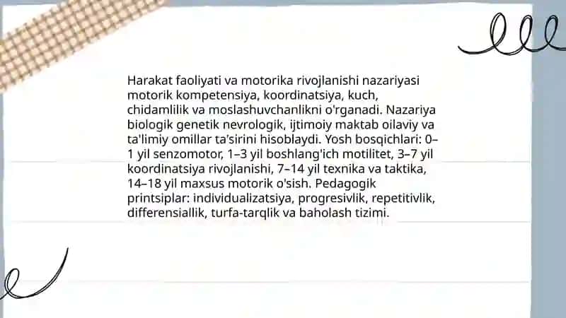 Jismoniy tarbiya o'qituvchilarining kasbiy pedagogik tayyorgarligi yo'nalashlari 4