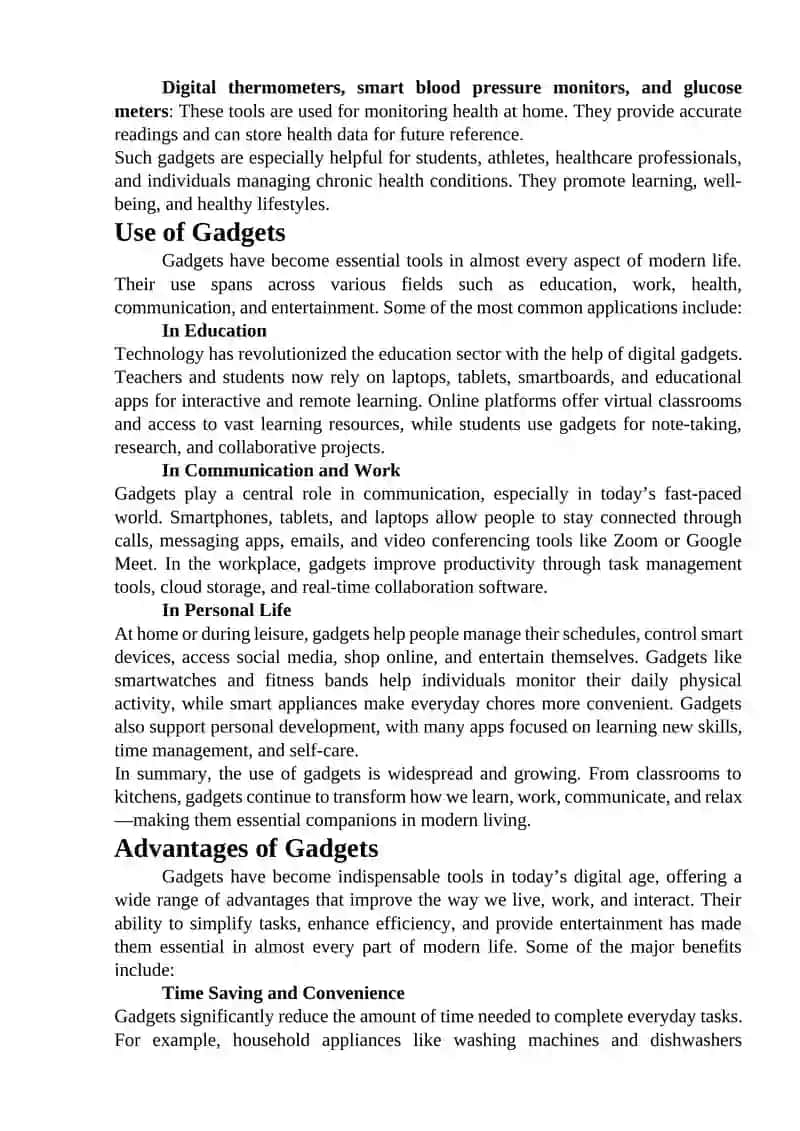 Gadgets 4