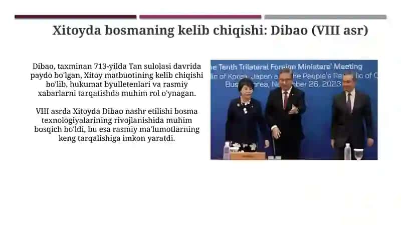 Xitoy yaponya va koreyyamatbuoti taraqqiyot bosqichlari 4