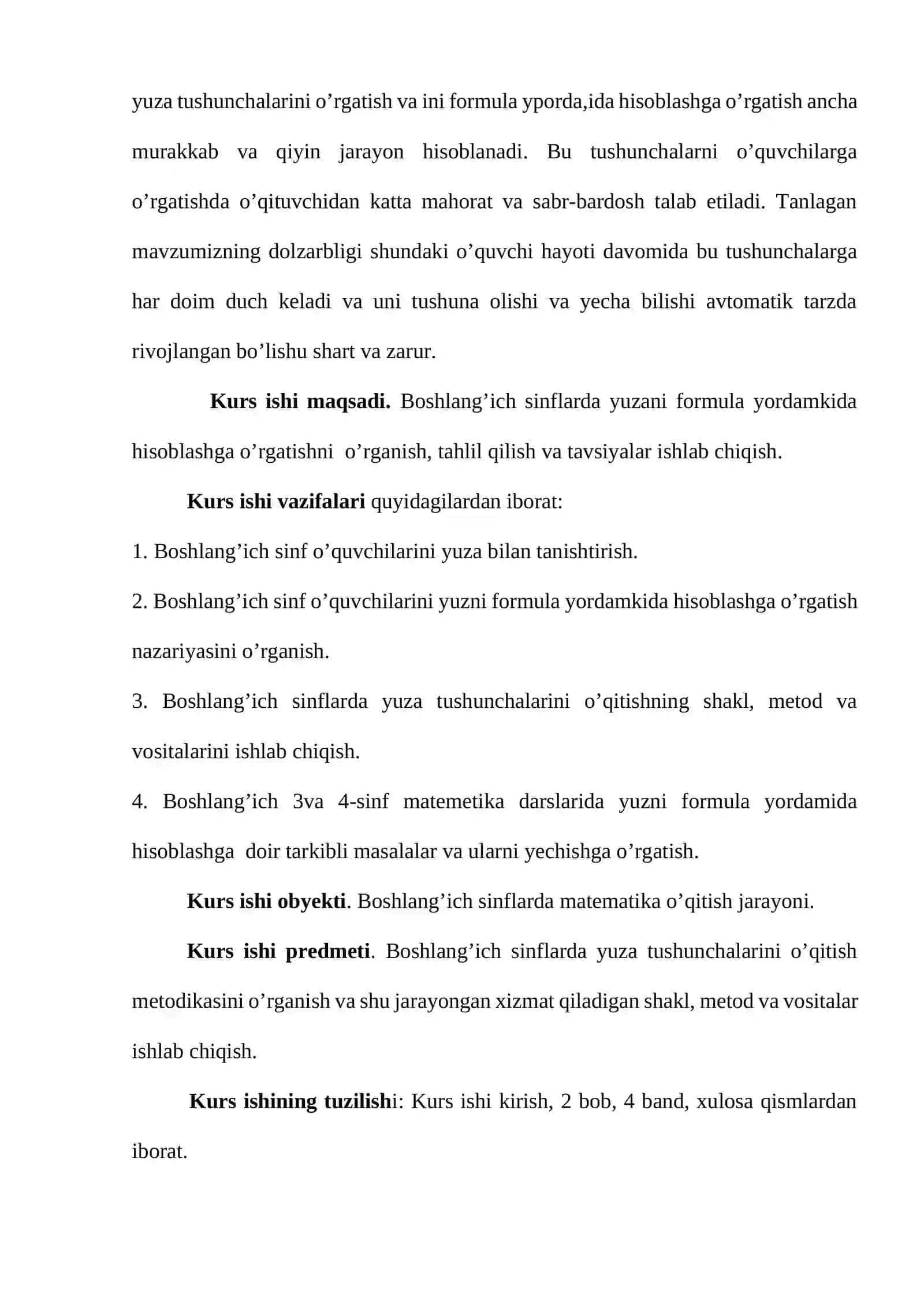 “Yuzlarni formula yordamida hisoblashga doir masalalar” 4