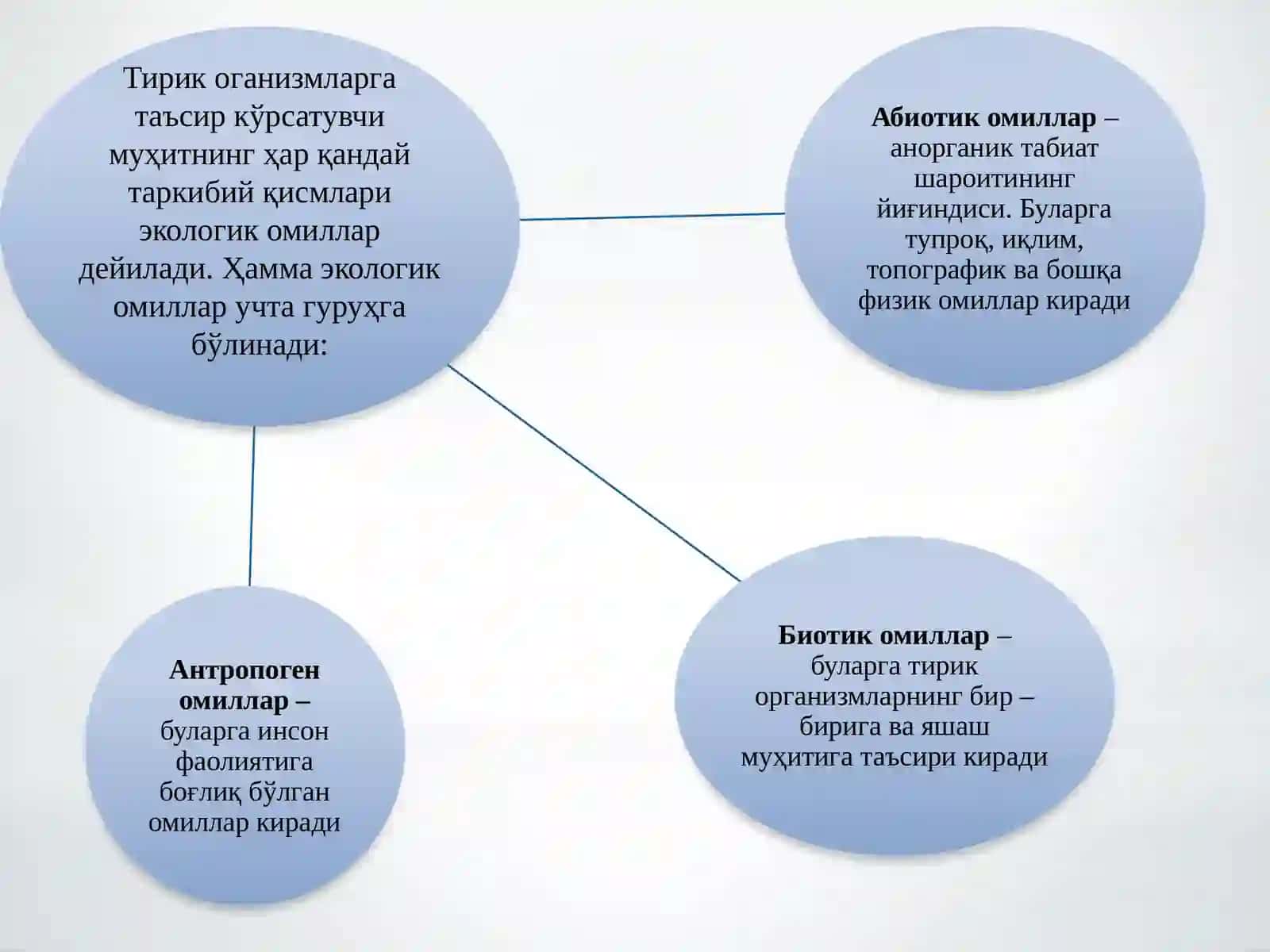 Одам экологияси ва биосфера 4