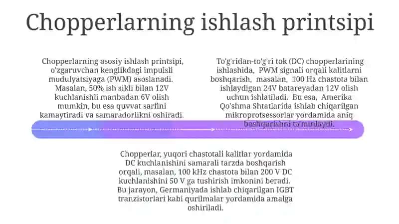 Kuchaytirgichlar va oʻzgarmas tok oʻzgartirgichlari 4