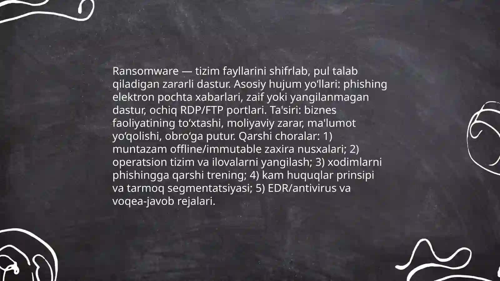 Kiberjinoyat va unga qarshi kurash 4