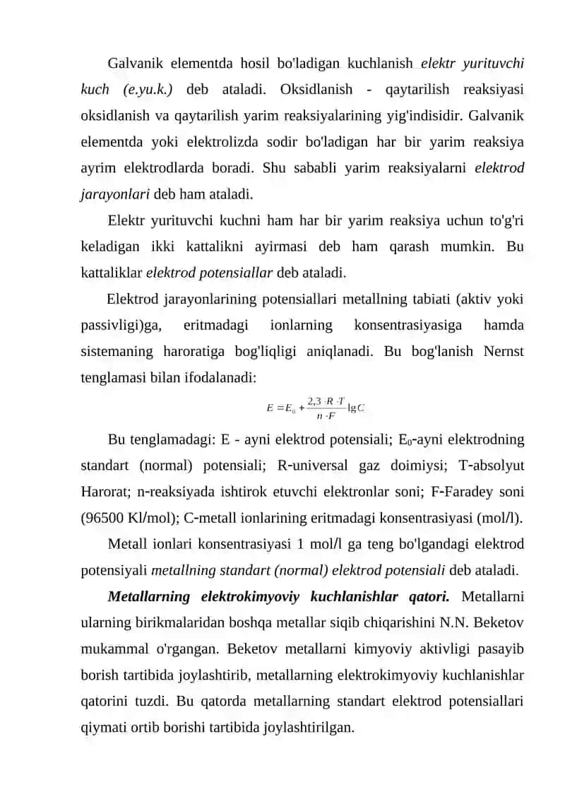 Metallarning xossalari 4