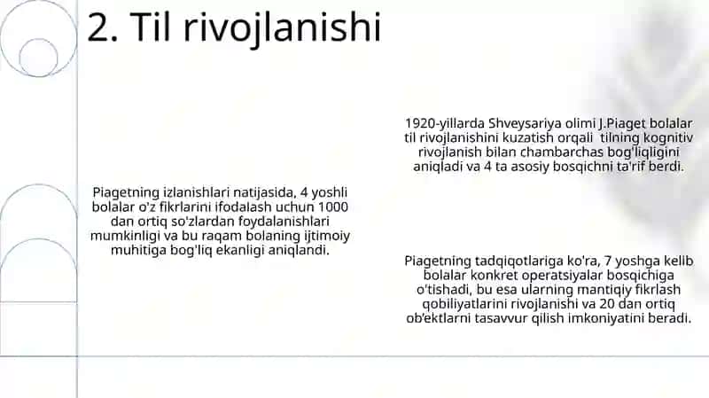 Bolalar psixologiyasiga oid ilmiy tadqiqot va nazariyalar 4