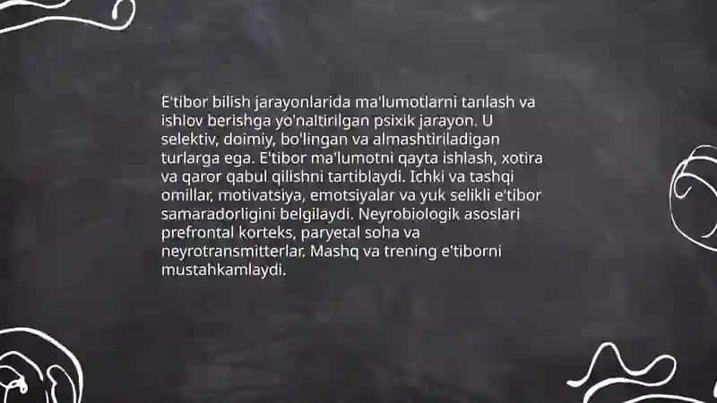 Bilish jarayonlari 4