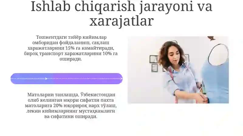 Homilador ayollar uchun kiyim-kechak tikish texnologiyalari 4